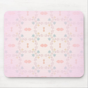 Form Pastel Cairo fünfagonale Muster kippen Mousepad