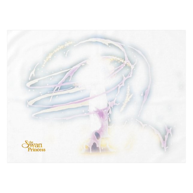 Form Schwan-Prinzessin Odette horizontale Tischdecke (Vorderseite (Horizontal))