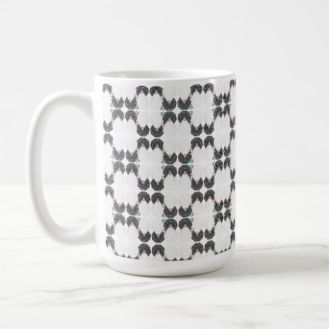 Form- und Farb-Teekanne Kaffeetasse (Links)