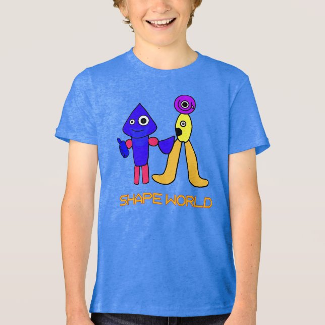 Form Welt Tri-Blend Shirt (Vorderseite)