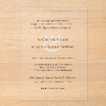 Formal Ampersand Traditionelle Hochzeit