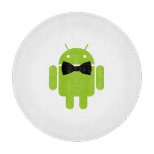 Formal AReifen Green Android Robot Schneidebrett