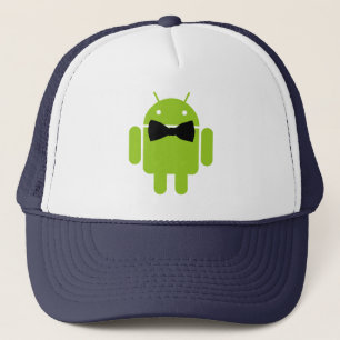 Formal Bow Tie Android Robot Icon Truckerkappe
