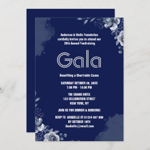 Formal Corporate Gala Ball Party Fundraiser Einladung