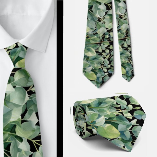 Formal Eucalyptus Neck Ties | Simple and Classic Krawatte (Von Creator hochgeladen)