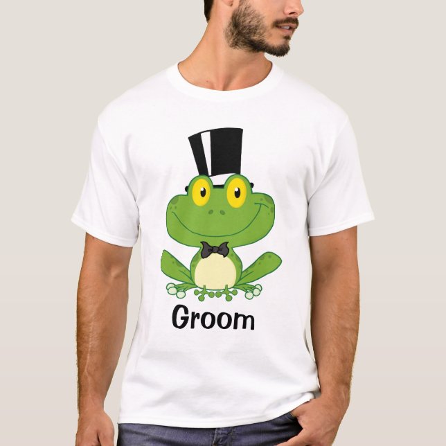 Formal Frog Groom Tee Shirt (Vorderseite)
