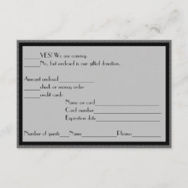 Formal Fundraiser Antwort