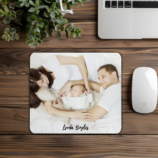 Formal Photo Personalized Simple Mousepad