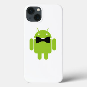 Formal Style Android Robot Icon iPhone 13 Hülle
