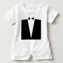 Formal Tux Romper