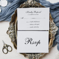 Formal und Klassisch | Schwarze und Weiße Hochzeit