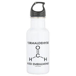 Formaldehyd-Bedarfs-Einbalsamierung? Edelstahlflasche