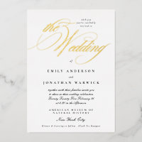 Formale elegante Kalligrafie Smoking Die Hochzeit