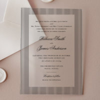 Formale elegante klassische schwarze Streifen Hoch