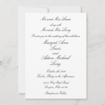 Formale Hochzeit