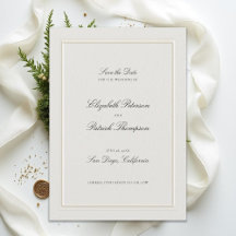 Formale moderne klassische elegante Rahmen Ecru Ho