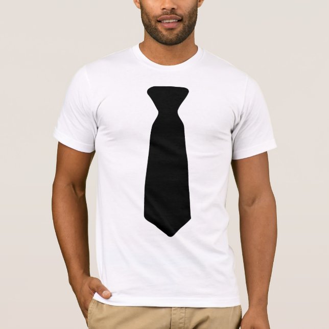 FORMALERE AKTIE TIE COSTUME-T - SHIRT (Vorderseite)