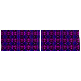 Formas, "traços rosa flutuam" em fundo azul? kissenbezug