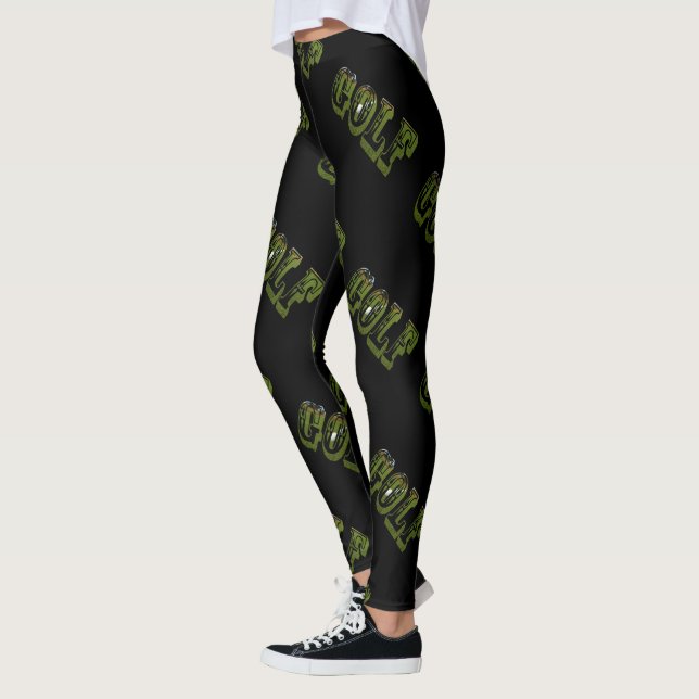 Format Green Golf Picture Logos, Leggings (Links)