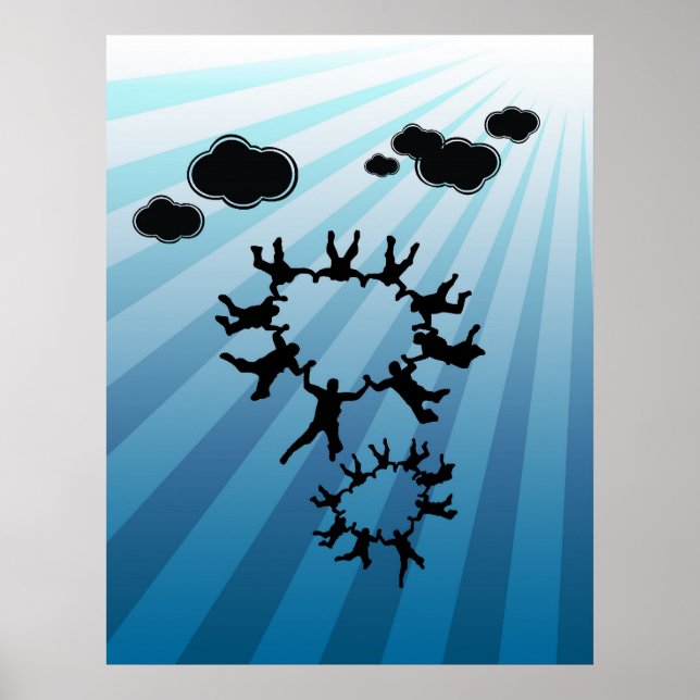 Formation Skydive Poster (Vorne)