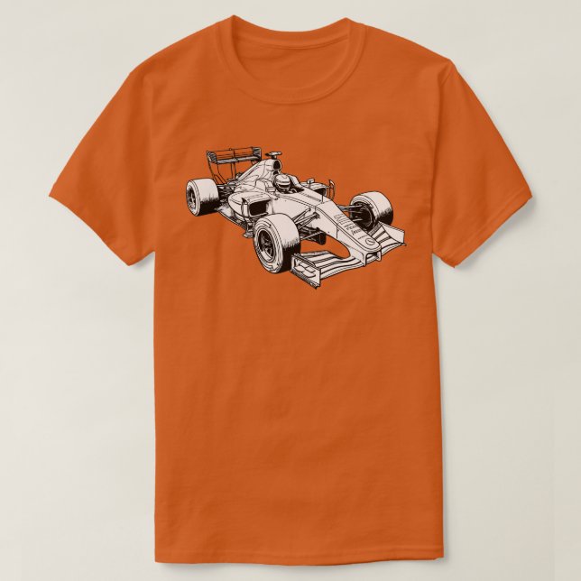 Formel-1-Auto T-Shirt (Design vorne)