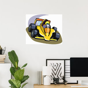 Formel 5 Rennsport-Poster Poster