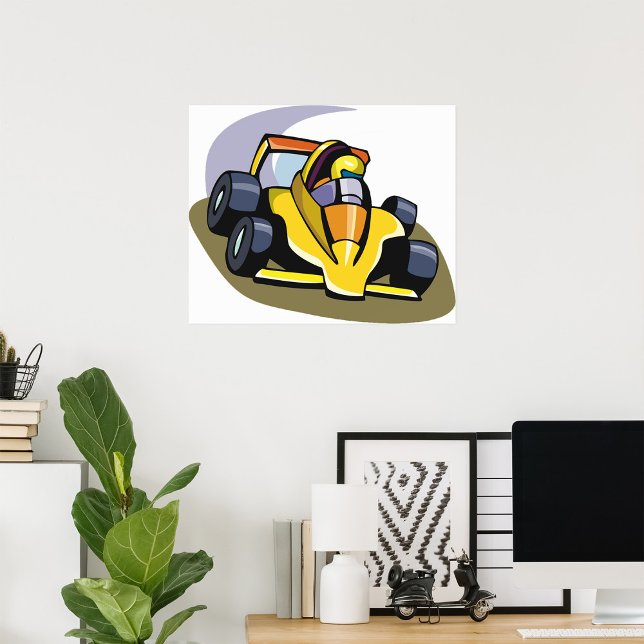 Formel 5 Rennsport-Poster Poster (Von Creator hochgeladen)