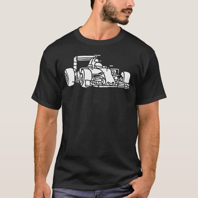 Formel Autos Rennen Geschenke besten Geschenke Kin T-Shirt (Vorderseite)