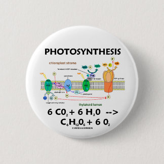 Formel der Fotosynthese-(Chemikalie) Button