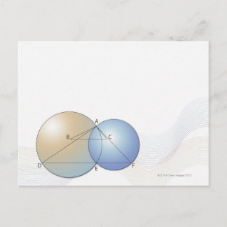 Formel, Diagramm, Mathematiksymbole 7 Postkarte