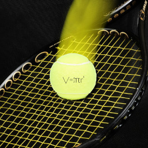 Formel für Volumen eines Bereichs Tennisbälle