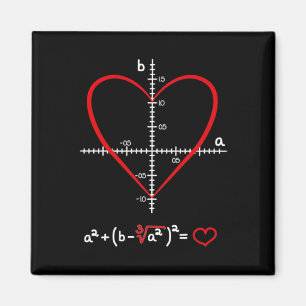 Formel-Mathematik-Valentinstag-Geschenke für Mathe Magnet
