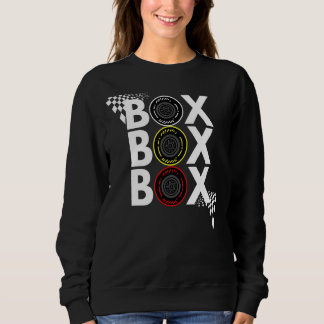 Formel-Racing-Box-Feld Funkruf nach Pitbo Sweatshirt
