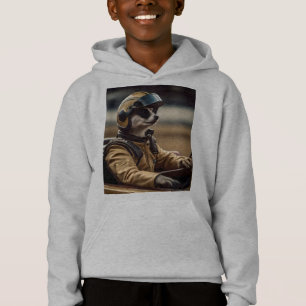 Formel Spaß: Beruflicher Rennfahrer für Meerkat Hoodie