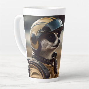Formel Spaß: Beruflicher Rennfahrer für Meerkat Milchtasse