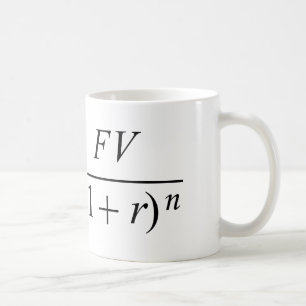 Formel 'Zeitwert des Geldes" Tasse