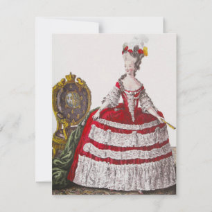 Formell Marie Antoinette ~ Einladungen