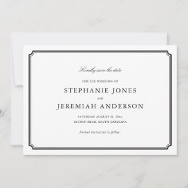 Formell Save the Date Einladung