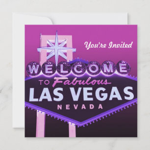 Formelle Hochzeitseinladung in Las Vegas oder für Einladung
