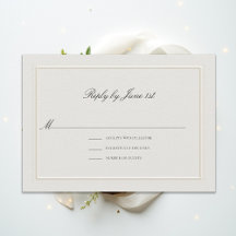 Formelle moderne klassische elegante Creme-Hochzei