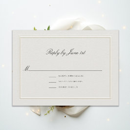 Formelle moderne klassische elegante Creme-Hochzei
