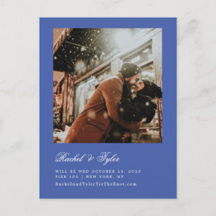 Formelle Verlobung Save the Date Postkarte