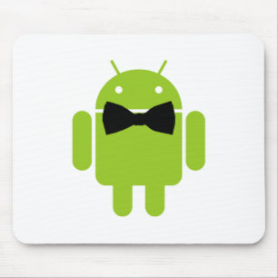 Formelles Android-Roboter-Symbol Grafik Mousepad