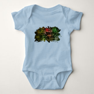Formeln im mathematischen Raum Baby Strampler
