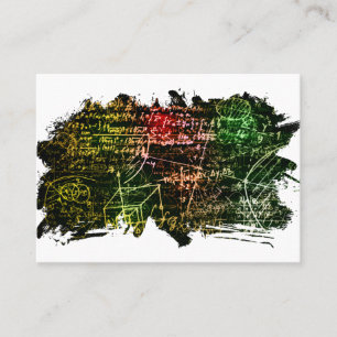 Formeln im mathematischen Raum Visitenkarte