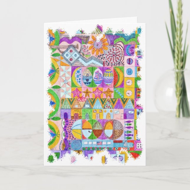 Formen Dankeskarte (Vorderseite)