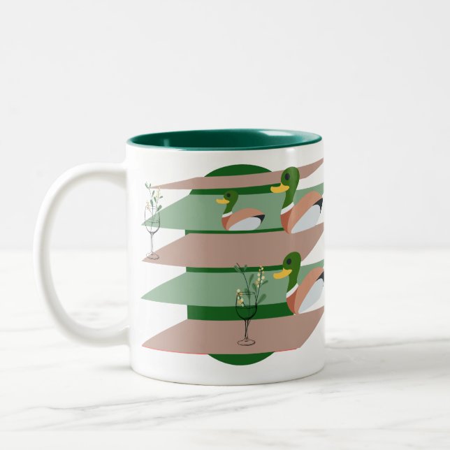 Formen, Enten Zweifarbige Tasse (Links)