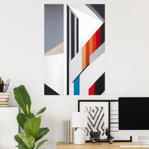Formen in Bewegung Poster