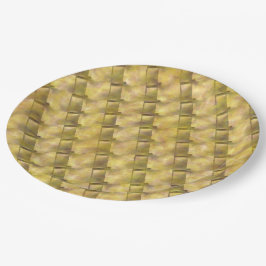 Formen in hellbraun, hochgealtert oder schmutzig. pappteller