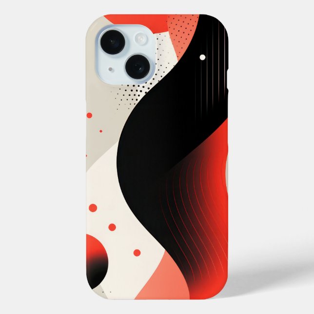 Formen mit Kreisen Case-Mate iPhone Hülle (Rückseite)